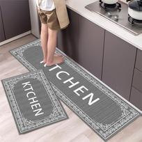 Virtuvės grindų kilimėlis Miegamojo koridoriaus ilgas juostinis kilimas Minkštas ir neslystantis įėjimo durų kilimėlis Virtuvės aksesuarai 40cmx120cm 1pc