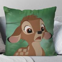 Animated B-Bambi Fairy Tale Pillow Case Square Pillow Bedroom Sofa Leisure Comfort Cushion Car Living Room Home Decoration 40X40 16x16Inch