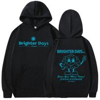 Ariana Grande „Brighter Days Ahead“ turo albumas 2025 m. Hoodis Vyrams Moterims Harajuku Mada Ilgomis Rankovėmis Populiarus Džemperis Streetwear S black