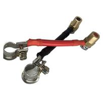 8 mm varinis gnybtas Akumuliatoriaus laidas Energijos perdavimui ir saugiems automobilių jungimams Line length 8cm black
