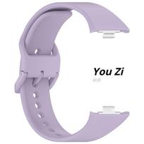 dirželis For Redmi watch 6 5 4 Dirželis Išmaniojo laikrodžio priedai Riešo Sportinis Silikoninis Originalus Apyrankė correa Xiaomi Mi Band 8 Pro/9 Pro Redmi Watch 6/5/4 violetinė