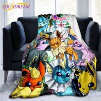 Pokemonų rašto pledas Sofos antklodės užvalkalas Kelioninė patalynė Išparduotuvė Pledas Flanelinis pledas Lovatiesė Grinčas Pledai 75x90cm