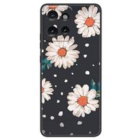 Dėl Motorola Edge 60 Neo dėklo Madingas smūgiams atsparus silikoninis minkštas TPU telefono dėklas Moto Edge50 Neo Edge60Neo dėklui Edge50Neo dangteliui Motorola Edge 60 Neo white