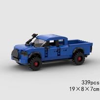 MOC Visureigis Automobilis Statybinės kaladėlės Pikapas Kaladėlės Visureigis Džipas SUV Humvee Greičio lenktynės Miestas Kelionė Visureigis Techninė transporto priemonė