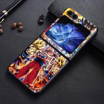 D-Dragon Ball Goku dėklas Samsung Galaxy Flip3 Flip7 FE Flip4 Z Flip 7 6 5 4 3 Flip5 Flip6 nugarėlės telefono dangtelis Funda Galaxy Z Flip3 5G