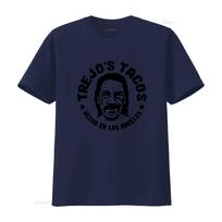 Trejos Tacos Danny Trejo Populiari užeiga Taco Mėgėjų Marškinėliai Pagaminta Los Andžele vintažinis Išskalbtas grafinis vyriškas streetwear 3XL black