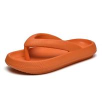 Vasaros moteriškos lauko kasdienės basutės Sportiniai šlepetės Kvėpuojančios flip-flop'ai 38-39 oranžinė
