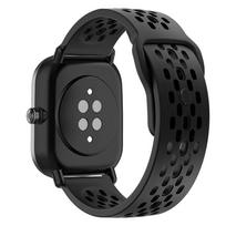 20mm 22mm dirželiai Amazfit bip 6/bip5/balance 2/active2/GTS 2 3 4mini/Stratos apyrankėms correa amazfit GTR2 3 4 Pro laikrodžio dirželis 20mm watch strap juoda