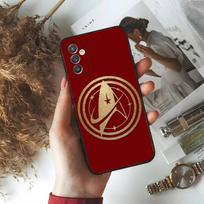 S-Star Trek laivų logotipas telefono dėklas Samsung S24,23,22,30,21,10,9,Ultra,Plus,Lite,FE,5G juodas minkštas dėklas Samsung S21 s305G brown