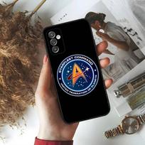 S-Star Trek laivų logotipas telefono dėklas Samsung S24,23,22,30,21,10,9,Ultra,Plus,Lite,FE,5G juodas minkštas dėklas Samsung S21plus