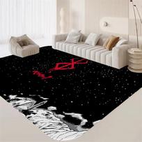Berserk Guts Carpet Retro Non-Slip Rug for Hallway Living Room Kitchen Welcome Mat Multiple Choice 50x80cm white