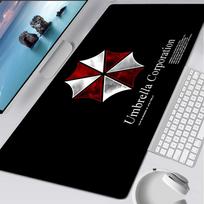 Umbrella Corporation pelės kilimėlis guminis kilimėlis nešiojamam kompiuteriui XXL pelės kilimėlis nešiojamam kompiuteriui žaidėjui kompiuterio stalas žaidimų priedai 700x300x2mm gray
