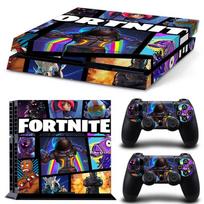 Fortnite veiklos konsolės lipdukai, skirti PS4, Anime spalvos lipdukai, skirti PlayStation 4 valdikliui, žaidimų pultui, viso korpuso plėvelė, odelė, vaikams