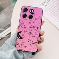 For ZTE Nubia V70 Phone Case astronaut Silicone Camera Protection Back Cover For ZTE Blade V70 Vita V 70 Design Funda Coque Blade V70 Vita pink