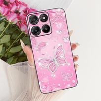 Dėklas Motorola Moto G57 Power Dangtelis XT2537-5 Naujas Stilingas Gėlių Minkšto Silikono Smūgiams Atsparus Bamperis Moto G67 Power Telefonų Krepšiai Moto G67 Power