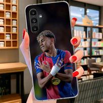 L-Lamine Y-Yamal 19 Dėklas telefonui Samsung Galaxy A17 A37 A57 A16 A26 A36 A56 A15 A25 A35 A55 A14 A24 A34 A54 A13 A23 A33 A53 Ga Samsung A73 black