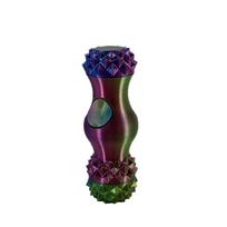 Little Ouchies Fidge 3D Printed Clicker Fidget Roller Spinner Fingertip Spinning Top Tip Gyro Edc Stress Relief Toy Anti Anxiety blue