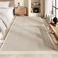 VIKAMA Premium vandeniui atsparus ir neslystantis naktinio staliuko kilimėlis - Miegamojo šoninis pagalvėlė - Plaunamas ir lašams nepralaidus kambario grindų kilimėlio dekoras 40X120CM
