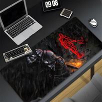 dark souls Kilimėlis pelės XXL Žaidėjo Žaidimų PC Kompiuterio Otaku Užrakinantis Kraštas DIY Pritaikyta Nuotrauka Nešiojamojo Kompiuterio Nešiojamojo Kompiuterio Stalo Kilimėlis 600x300x2mm