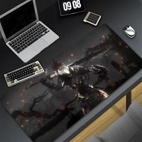 dark souls Kilimėlis pelės XXL Žaidėjo Žaidimų PC Kompiuterio Otaku Užrakinantis Kraštas DIY Pritaikyta Nuotrauka Nešiojamojo Kompiuterio Nešiojamojo Kompiuterio Stalo Kilimėlis 600x300x2mm