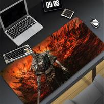dark souls Kilimėlis pelės XXL Žaidėjo Žaidimų PC Kompiuterio Otaku Užrakinantis Kraštas DIY Pritaikyta Nuotrauka Nešiojamojo Kompiuterio Nešiojamojo Kompiuterio Stalo Kilimėlis 600x300x2mm brown