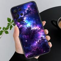 Kosminės planetos dėklas telefonui Samsung A55 A16 A56 A36 A35 A15 A53 A54 A33 A34 A25 A05S A52 A52S A14 A24 A26 A71 A26 blue