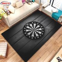 HD Dart Target Carpet Living Room Bedroom Hallway Long Strip Alfombra Anti-slip Soft Area Rug Sofa Doormat Home Decor Mat Gift 100X150cm