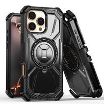 Magnetic Stand Case for iPhone 16e/16/15/14/13/12/11 Pro Max XR SE 7 8 Rugged Shockproof Invisible Kickstand Anti-Drop Cover For iPhone 13 Pro juoda