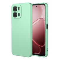 Lankstus skysto silikono dėklas, skirtas OPPO A6x A6s A6k A6t Pro A6 5G, apsauginis dėklas, spalvingas TPU Fundas Coque Capa OPPO A6 5G šviesiai žalios spalvos