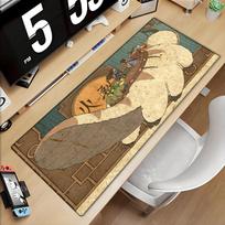 Avataras: Paskutinis oro valdovas XXL pelės kilimėlis Kompiuterio žaidimų priedai Klaviatūros kilimas Nešiojamojo kompiuterio Kawaii stalo kilimėlis 900x400x3mm