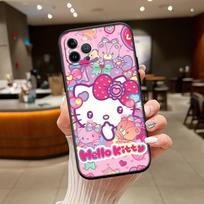 Hello Kitty dėklas Samsung Note 20 10 S25 Plus Ultra Lite FE A11 A26 A51 A52 A53 A56 A70 A71 A72 A73 M20 M30 M21 M31 M51 Samsung M30S lava