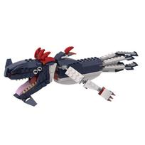 Bricklink Idėjos Subnautica Gilių Monstrai 31088 Jūros Alkanas Ryklių Pasaulis Kūrybiniai Statybiniai Blokiniai Vaikų Žaislai Kalėdinė Dovana gray