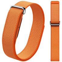 Nailono dirželis Google Fitbit Air itin plonas, lengvas kaip plunksna, pralaidus orui, su greito atsegimo apyranke Fitbit Air pakeitimui For Fitbit Air oranžinė