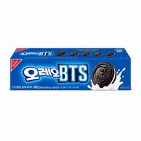 OREO BTS Violetiniai Korėjietiško Stiliaus Sumuštinių Sausainiai, 100g, 300g, 1000g #Vanilla Cream100g x 1pack blue