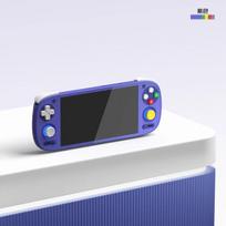 Retroid Pocket G2 Android delninė konsolė, Snapdragon Gen 2, horizontalus 5,5'' lietimui jautrus ekranas, RP G2 nešiojamas žaidimų įrenginys 8+128G violetinė