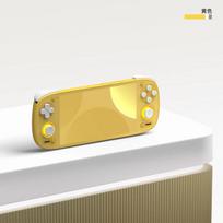 Retroid Pocket G2 Android delninė konsolė, Snapdragon Gen 2, horizontalus 5,5'' lietimui jautrus ekranas, RP G2 nešiojamas žaidimų įrenginys 8+128G geltona