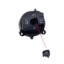 Cruise Control Button Switch For Ford Fiesta Steering Wheel Functional Replacement Part Blue Light Indicator Upgrade black