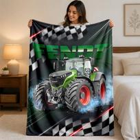 Fendt Print Flannel Blanket Cozy Lightweight Plush Throw Blanket For Bed Sofa Household Use 100x150cm