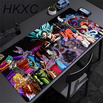 Large PC Mousepad Rubber Gamer Mouse Pad Gaming Mouse Pads Desk Keyboard Mat DBZ Dragon Ball Z Computer Laptop Mat For CSGO LOL 30x60cm blue