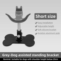Dog Grooming Assisted Standing Bracket Adjustable Pet Grooming Articles Small Bench Beautician Auxiliary Fixed Dog Seat S pilka
