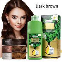 BUBBLE Pao Pao Ran Plaukų dažymo kremas: Natūrali baltų plaukų padengimo ir gryno augalinio ekstrakto priežiūra. 500ml