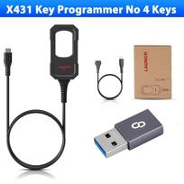 Automobilio rakto programuotojas LAUNCH X431 Rakto programuotojas X 4 raktų rinkinys IMMO programavimo įrankiai Veikia su X431 PAD V/ IMMO ELITE/IMMO PLUS /PROG 3 No 4 Keys