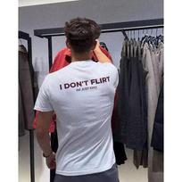 Funny Text Back Print T-and kids tshirt Men Humor Slogan Short Sleeve Pure Cotton Loose Casual Streetwear Top XL gray