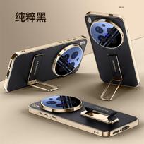 Vivo X300 Pro/X300 Odinis dėklas su riešo dirželiu, besisukančiu stoveliu, magnetiniu, atspariu smūgiams dizainu VIVO X300