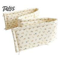 Protective Crib Wrap for Home Cotton Bumper Pad Newborns, Anti-collision Breathable Fixed Quilting Baby Travel Bed Liner, Easy Install Soft Liner with 60 cm G