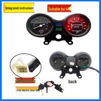 Universal Electric Tricycle LCD Dashboard: 48V/60V/72V Speedometer & Battery Meter. black
