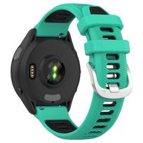 Skirta Garmin Forerunner 255 265 245 645 55 dirželis 18 20 22 mm silikoninė sportinė apyrankė Garmin Venu 2 2S SQ vivoactive 3 4 correa Forerunner 55 158 šviesiai žalios spalvos