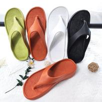 Moteriški Caual Beach Flip Flops 4 spalvų sandaliniai batai, skirti moterims vasaros masažui 37-38 juoda