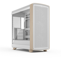Fractal Design Case | Summit | ATX | Chalk White TG Clear Tint|FD-C-SUM1A-02