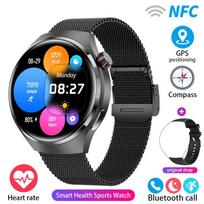 2026 Naujas GT4 Pro išmanusis laikrodis Vyrams Trajektorija NFC AMOLED 360*360 HD Ekranas Belaidis skambutis IP67 Atsparus vandeniui Išmanusis laikrodis